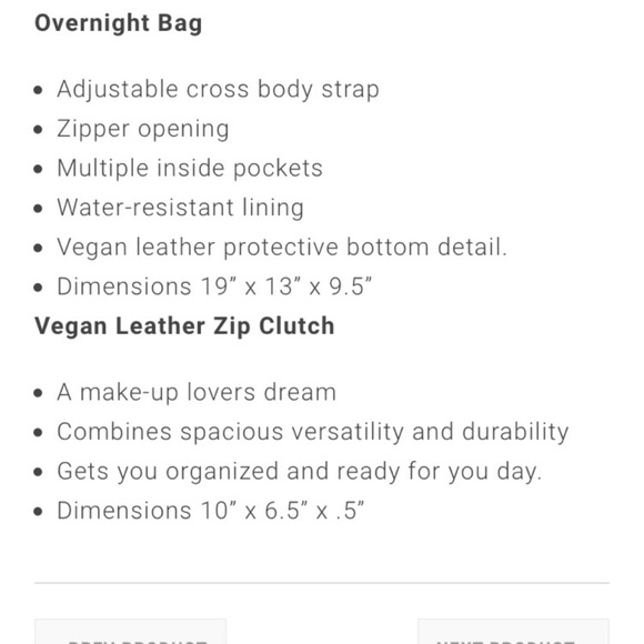 Luludharma - Weekender bag & matching makeup bag! - Picture 7 of 7